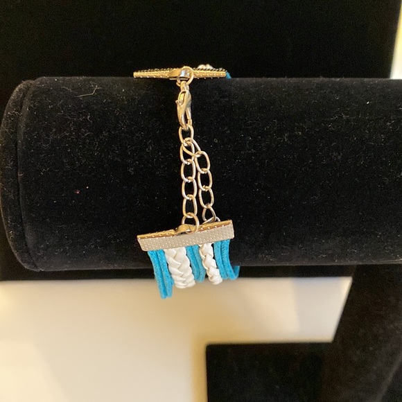 Multi Stand Nautical Inspirational "Where there's a will there's a way" Bracelet - Picture 5 of 6